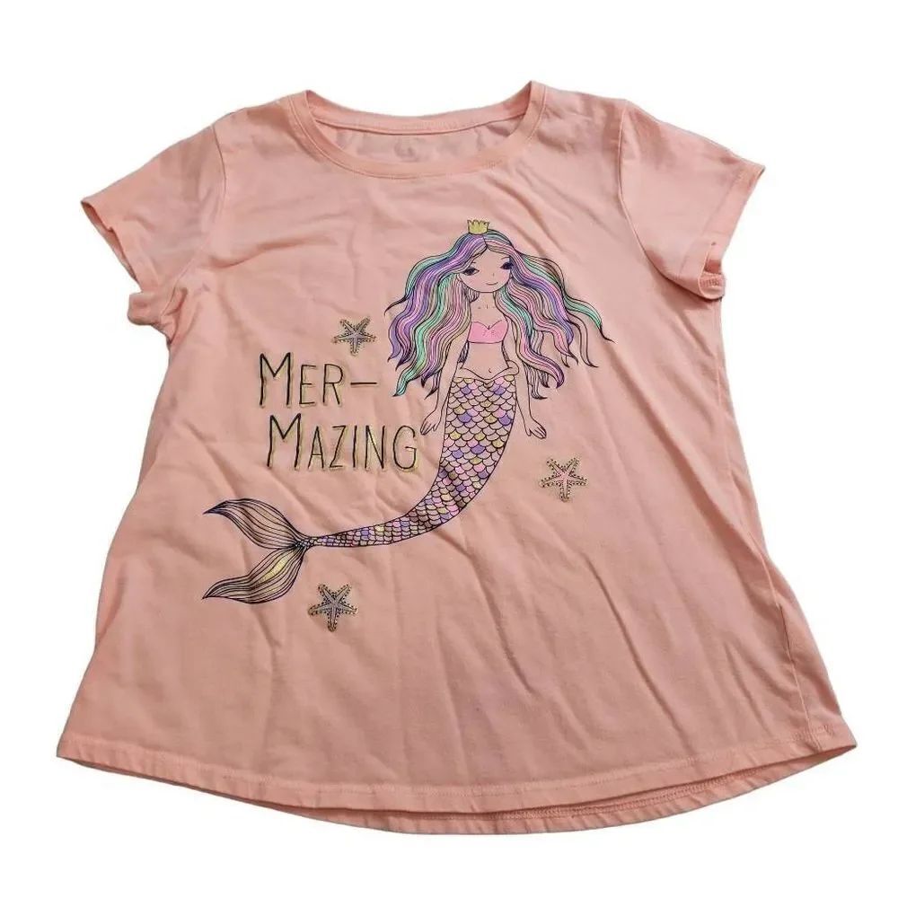 Wonder Nation Mermaid shirt XL 14/16